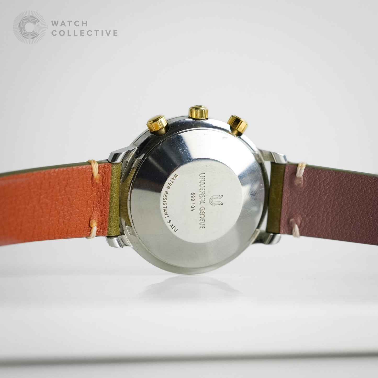 Universal Geneve Tri-Compax Gold/Steel 40mm Automatic 699.104