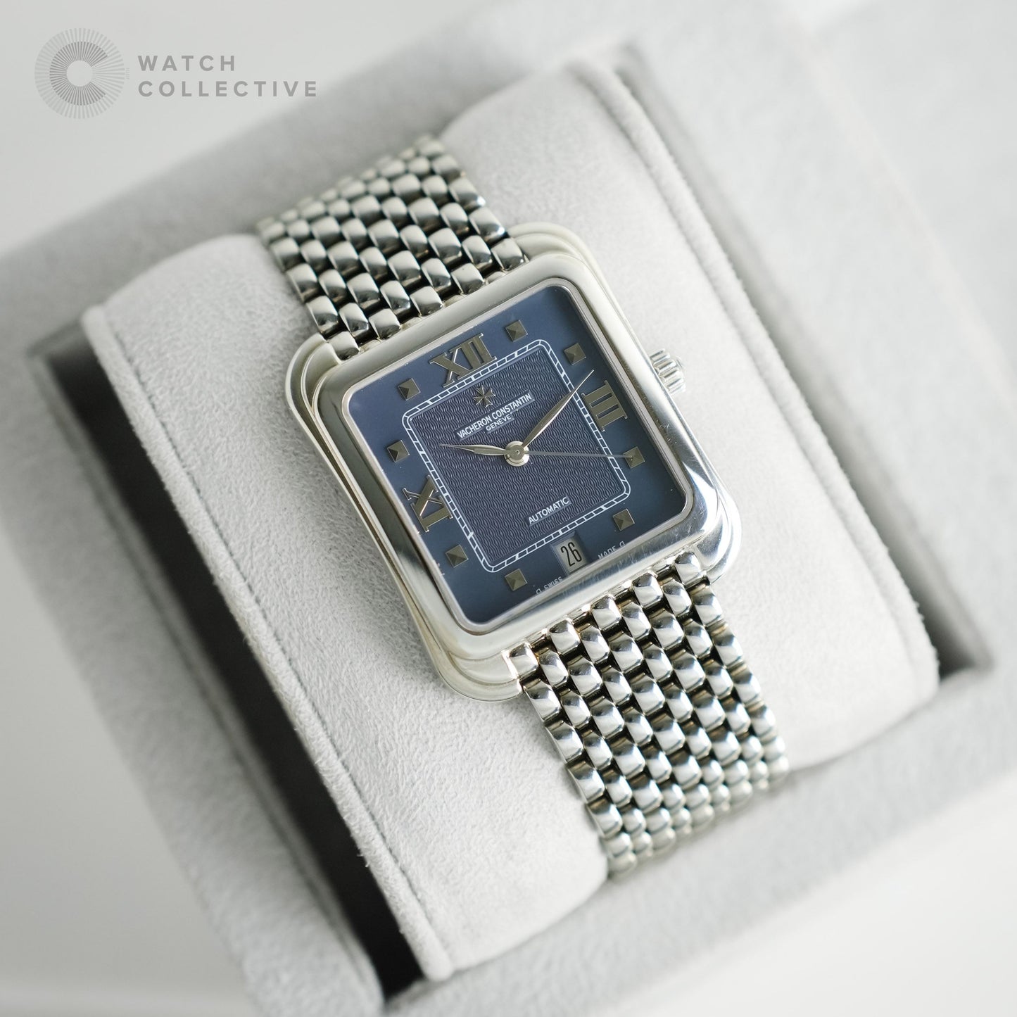 Full Set🩷 Vacheron Constantin Historiques Toledo 18K White Gold 42100/474G