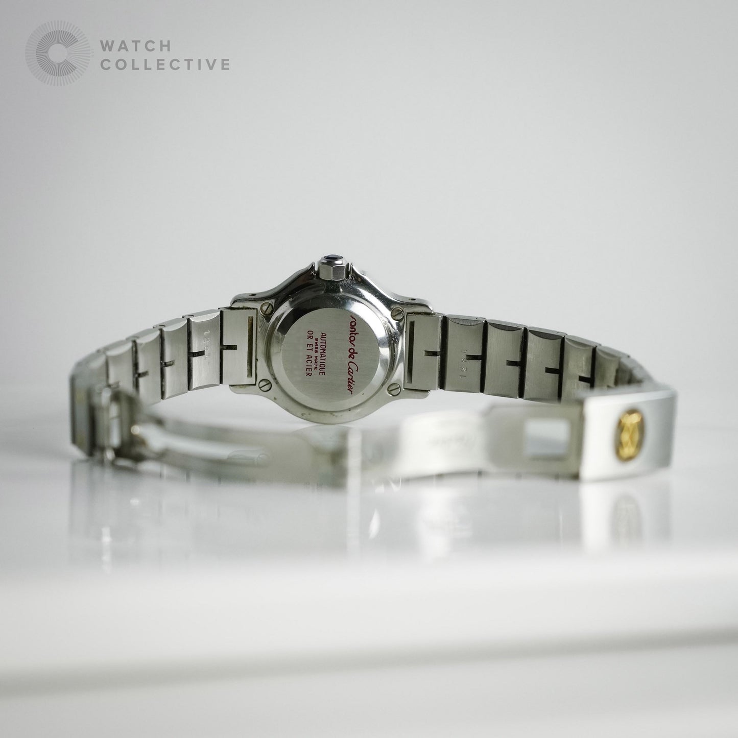 Cartier Santos Octagon Ghost Two Tone Stainless steel 25mm automatic 0907