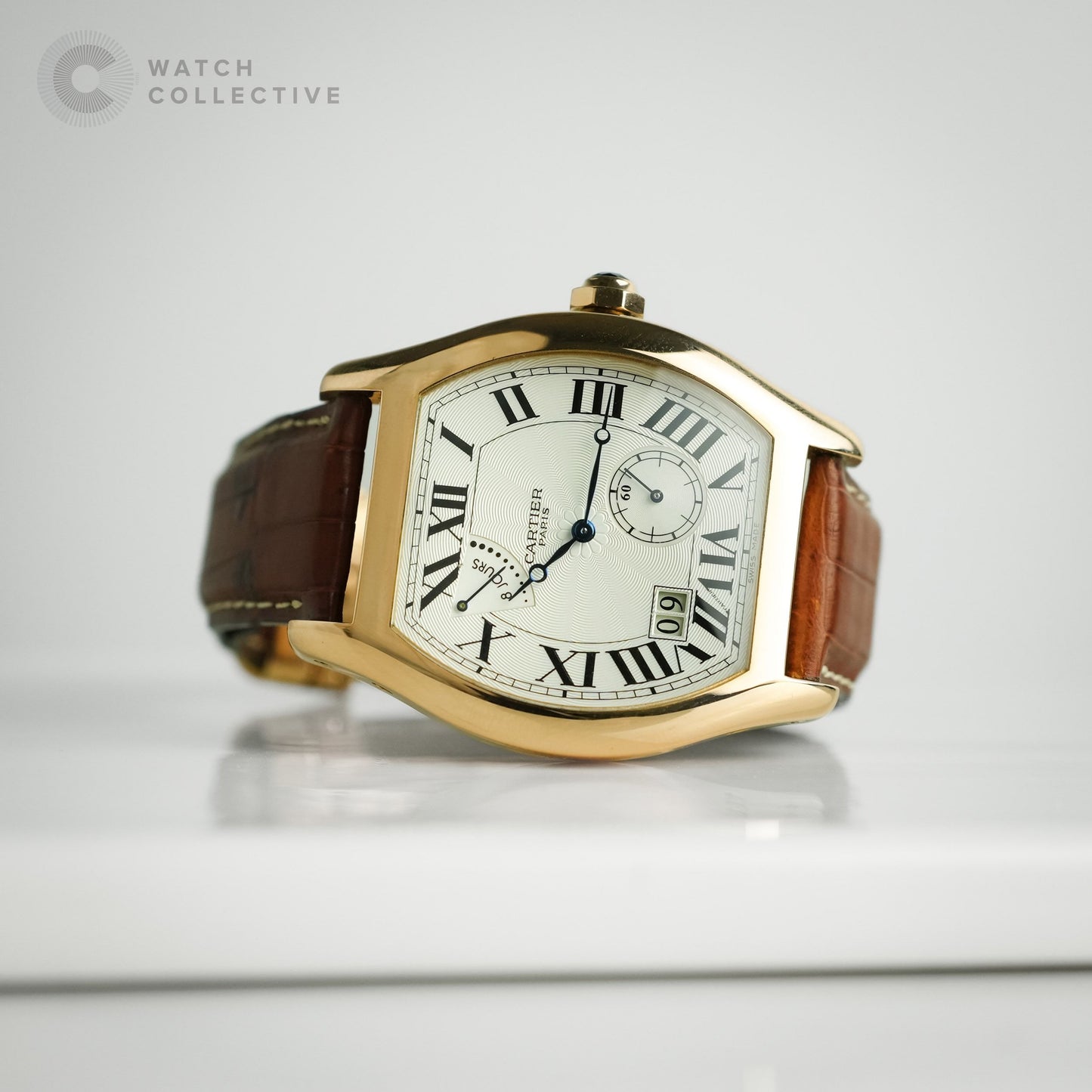 Cartier CPCP Prive Tortue XL White dial 38mm