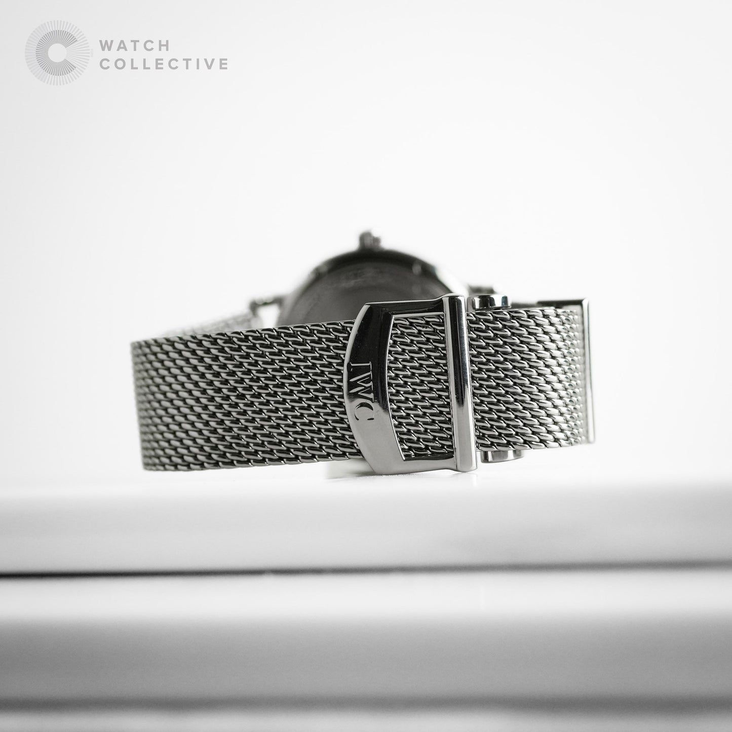 IWC Portofino Black Dial Automatic With Date & Mesh Bracelet