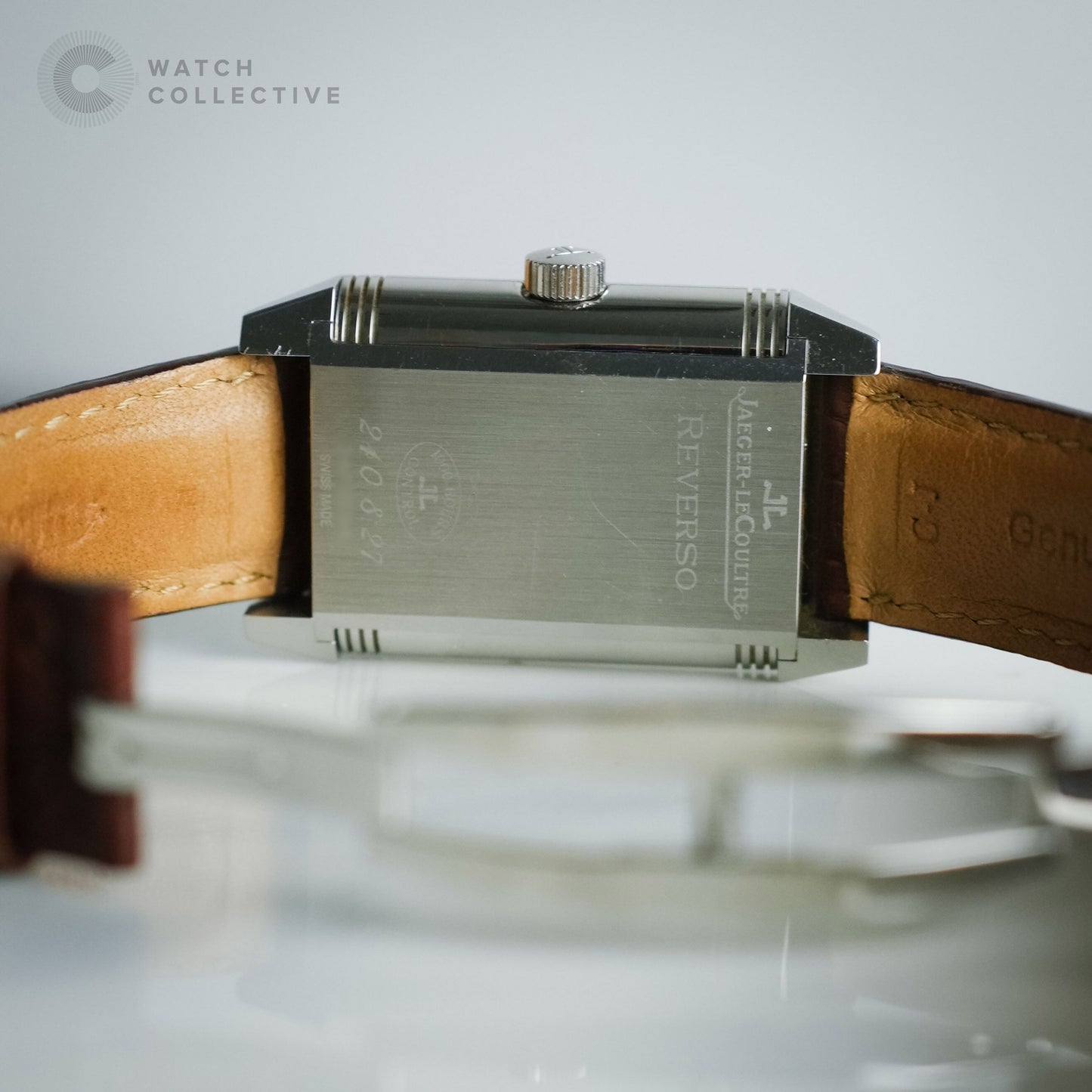 Jaeger Le Coulture Reverso Grande Sun Moon Stainless Steel 39x29mm manual 240.8.27