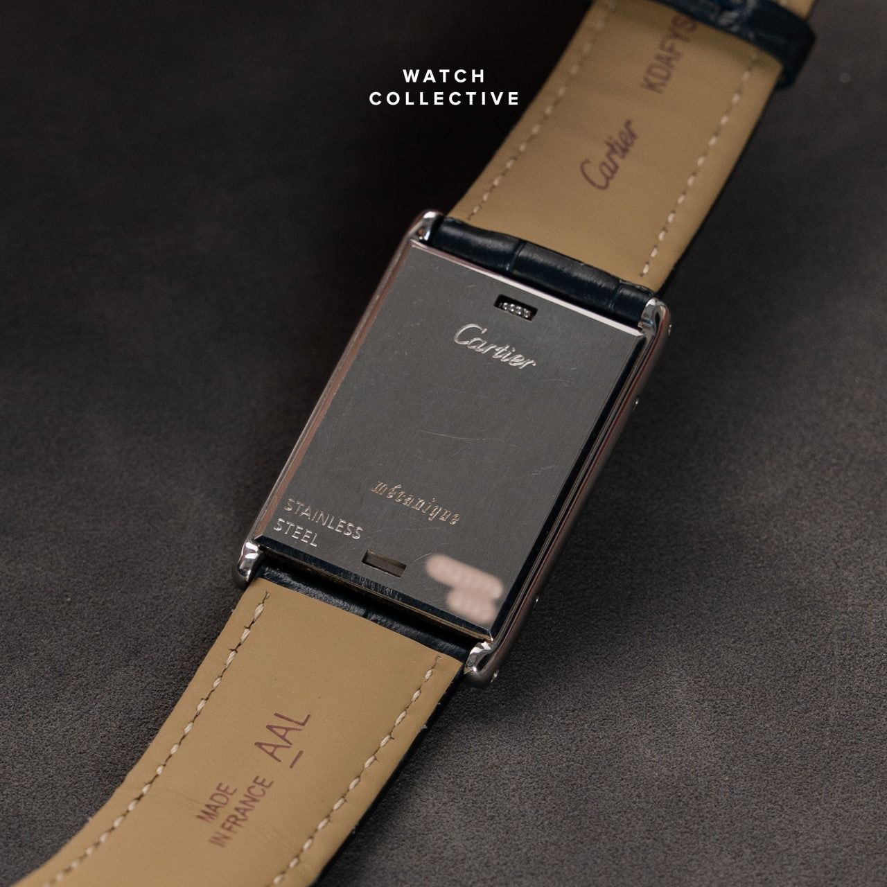 Cartier Tank Basculante Stainless Steel 25mm Manual 2390