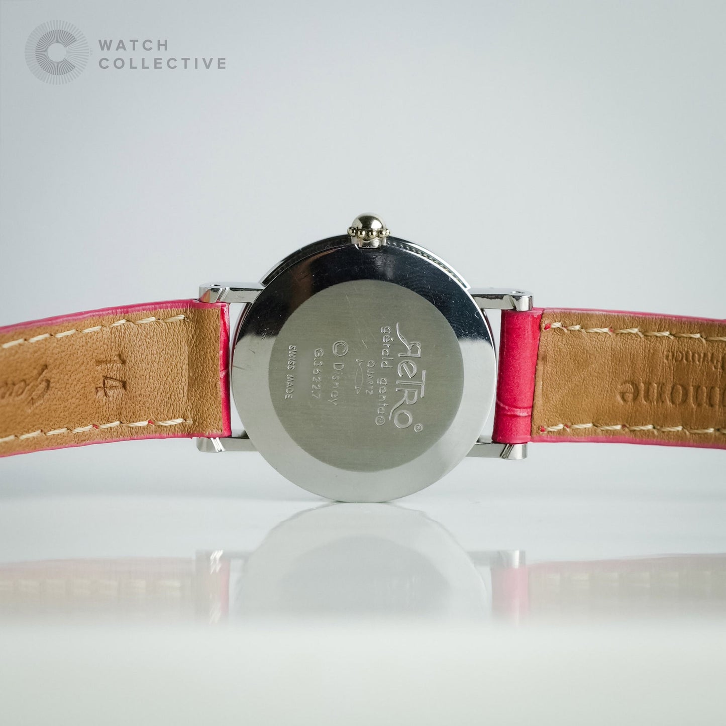 JUMPING HOUR MICKEY Gerald Genta retro fantasy Mickey jumping hour, Quartz in steel