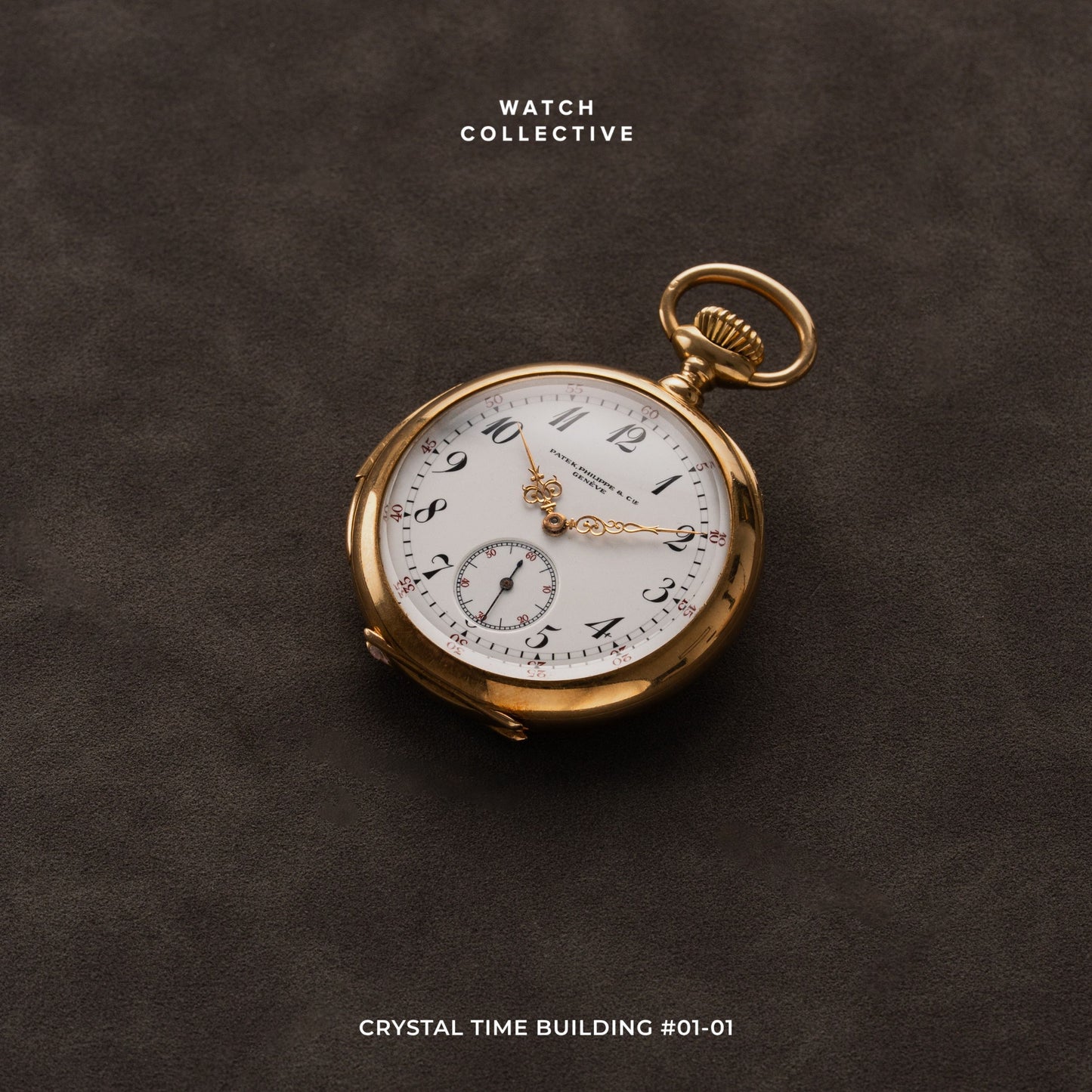 Patek Philippe Minute Repeater Pocket watch 18k Yellow gold 49mm automatic