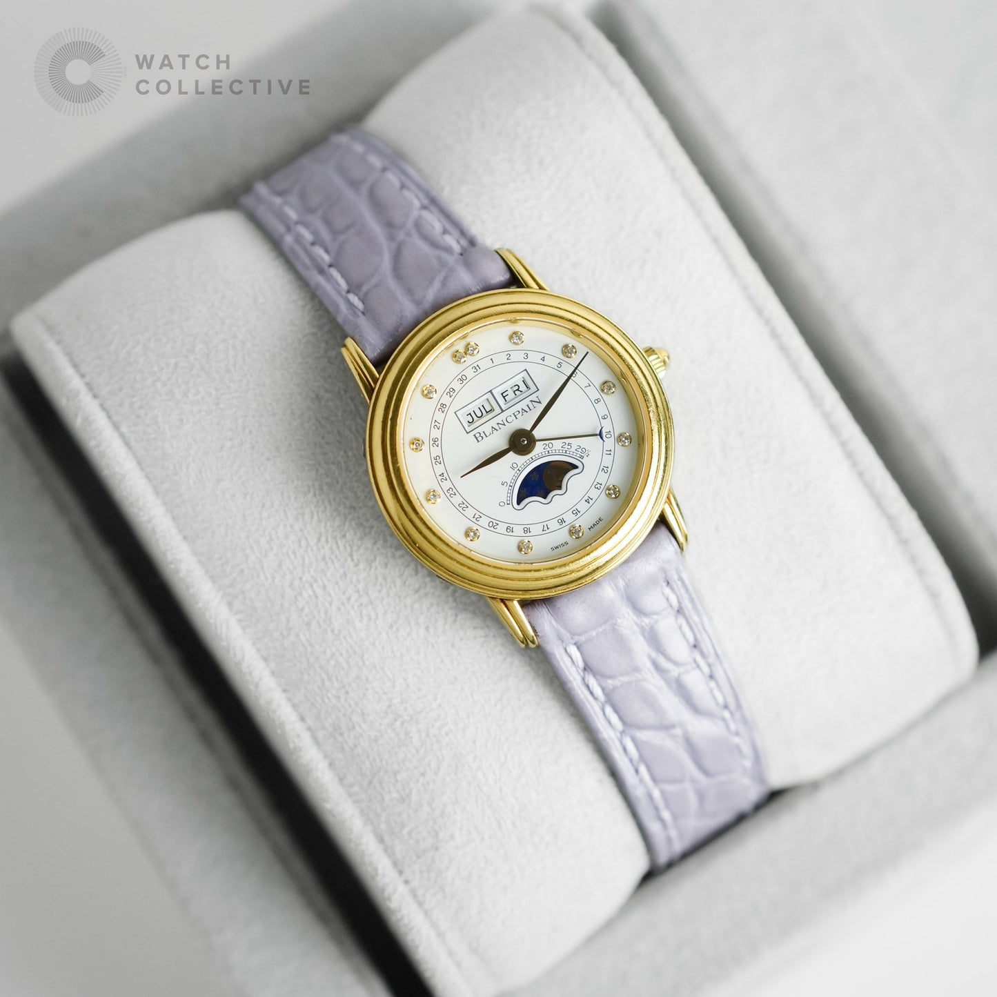 Blancpain Moonphase 18k yellow gold manual 12mm W3476