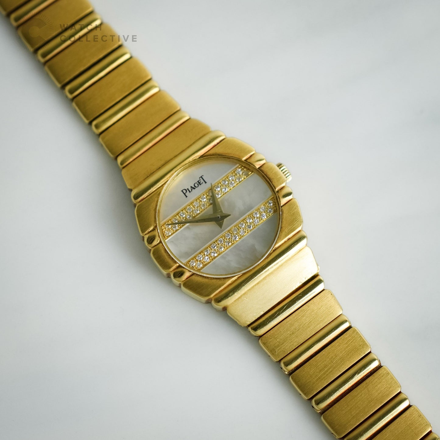 Piaget Polo Quartz Mother of Pearl MOP Dial 24mm Quartz 861 C 701