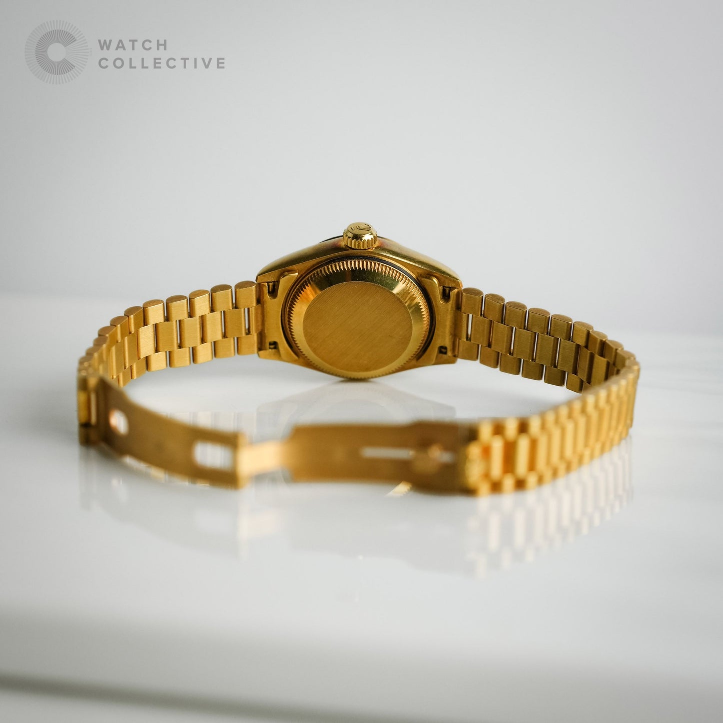 Rolex Datejust Salmon dial 18k Yellow gold 26mm automatic 69178
