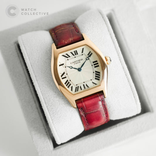 Cartier Tortue CPCP 2498E in Rose Gold LM Size