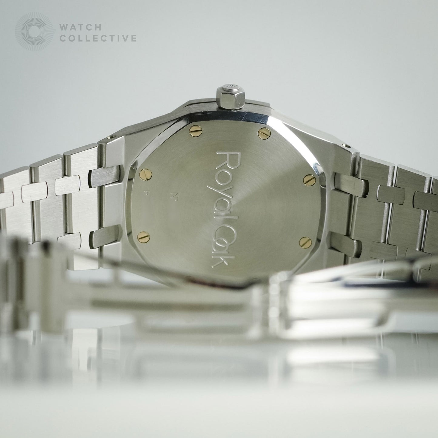 Audemars Piguet Royal oak 36 dual time power reserve white big waffle dial 36mm automatic 25730ST