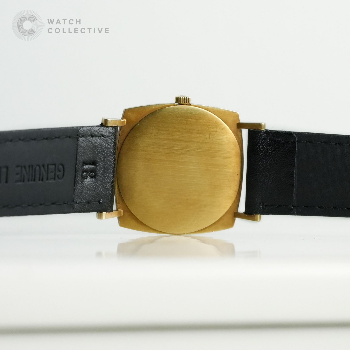 Patek Philippe Calatrava 18k Yellow Gold Cushion Case Champaigne Dial 28mm Mechanical 3523