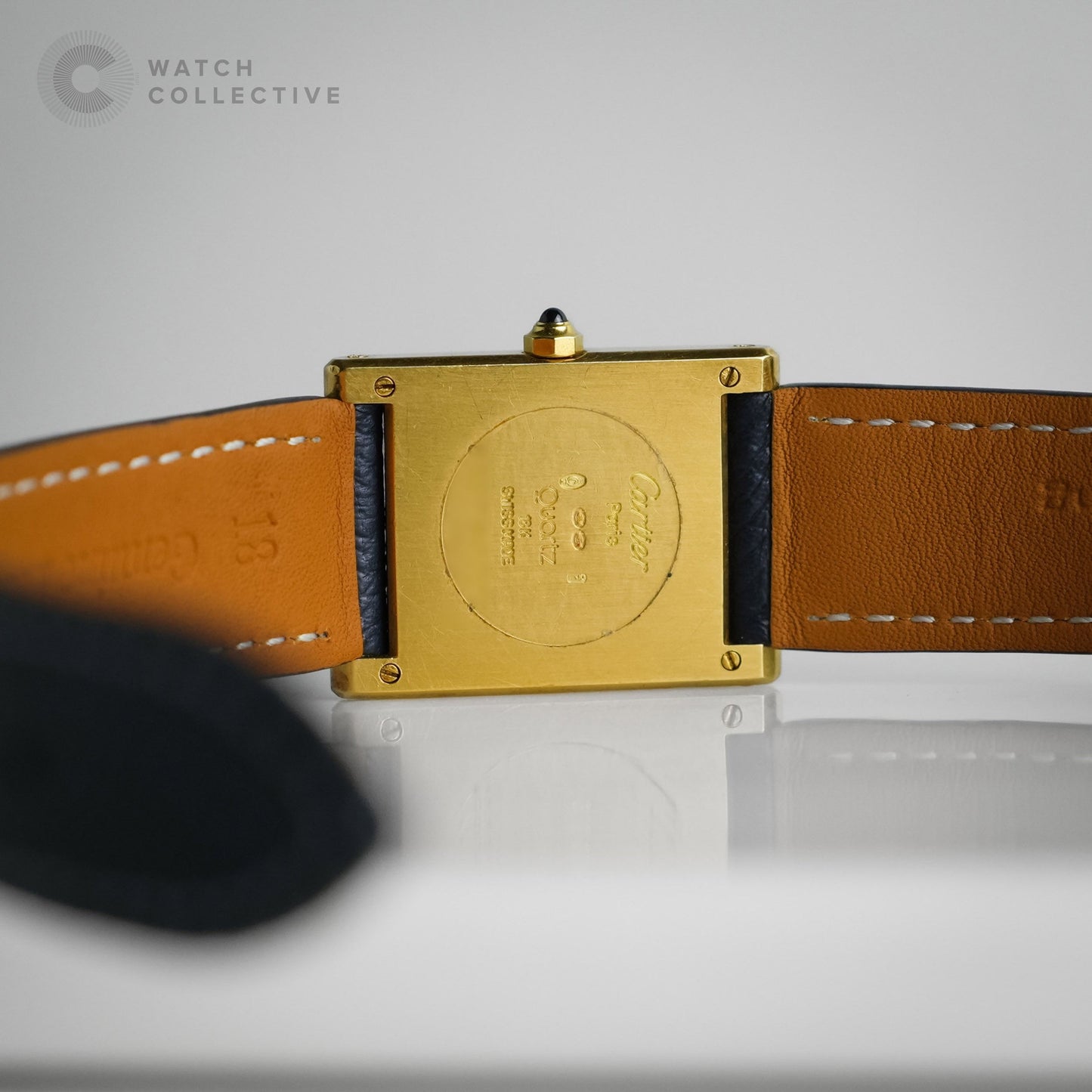 Cartier Normale Yellow Gold Swiss Dial Quartz 23x30mm