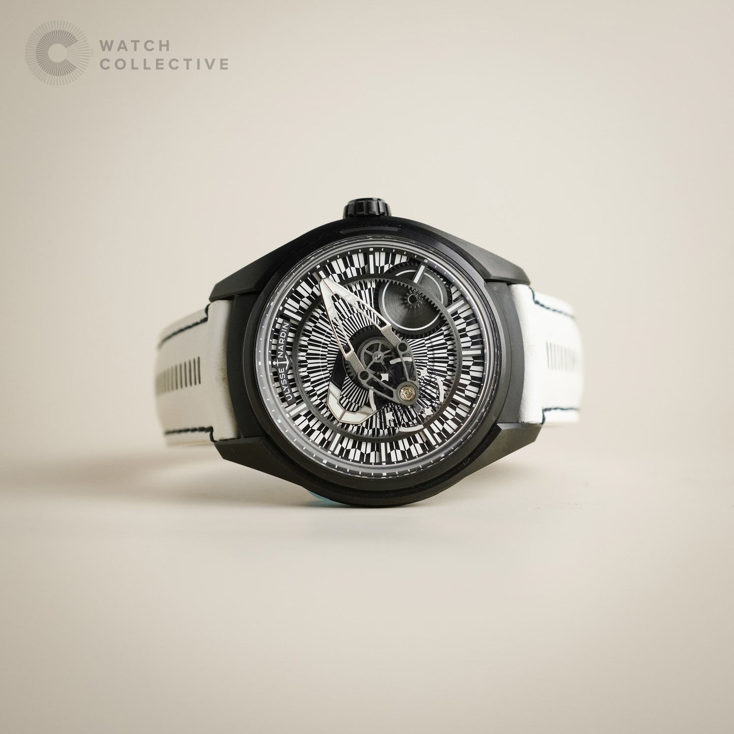Ulysse Nardin Freak X Yagasuri Arrow Feather Limited Edition 30 DLC Titanium White Razzle Dazzle