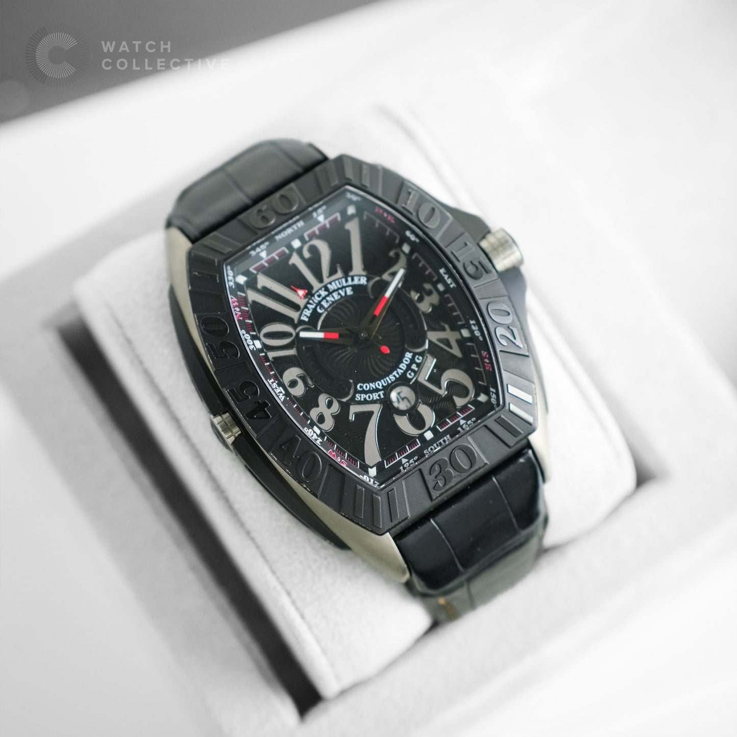 Franck Muller Conquistador date titanium 48mm automatic 9900 SC DT GPG