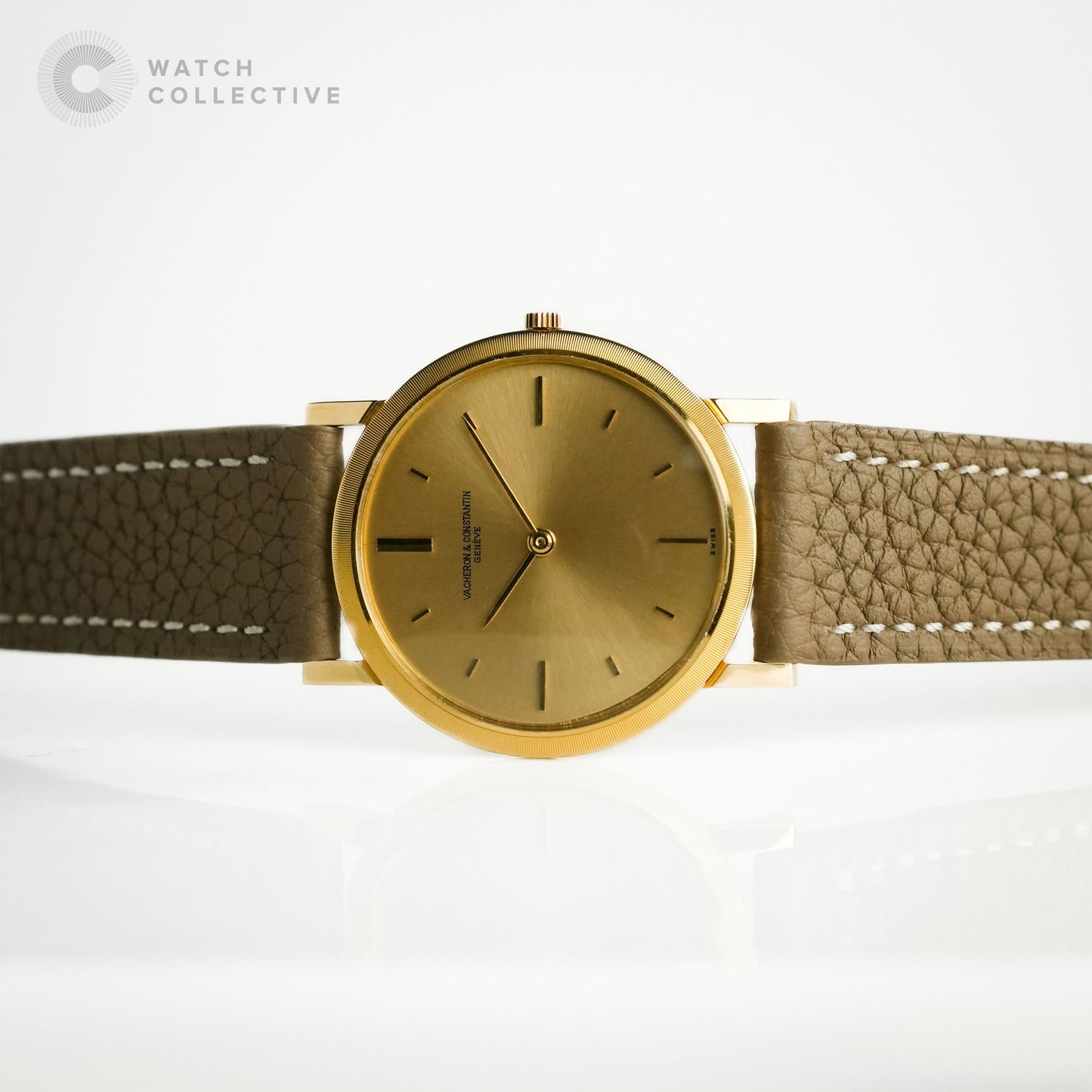 Vacheron Constantin Ultra Thin 18k Yellow Gold Champagne Dial