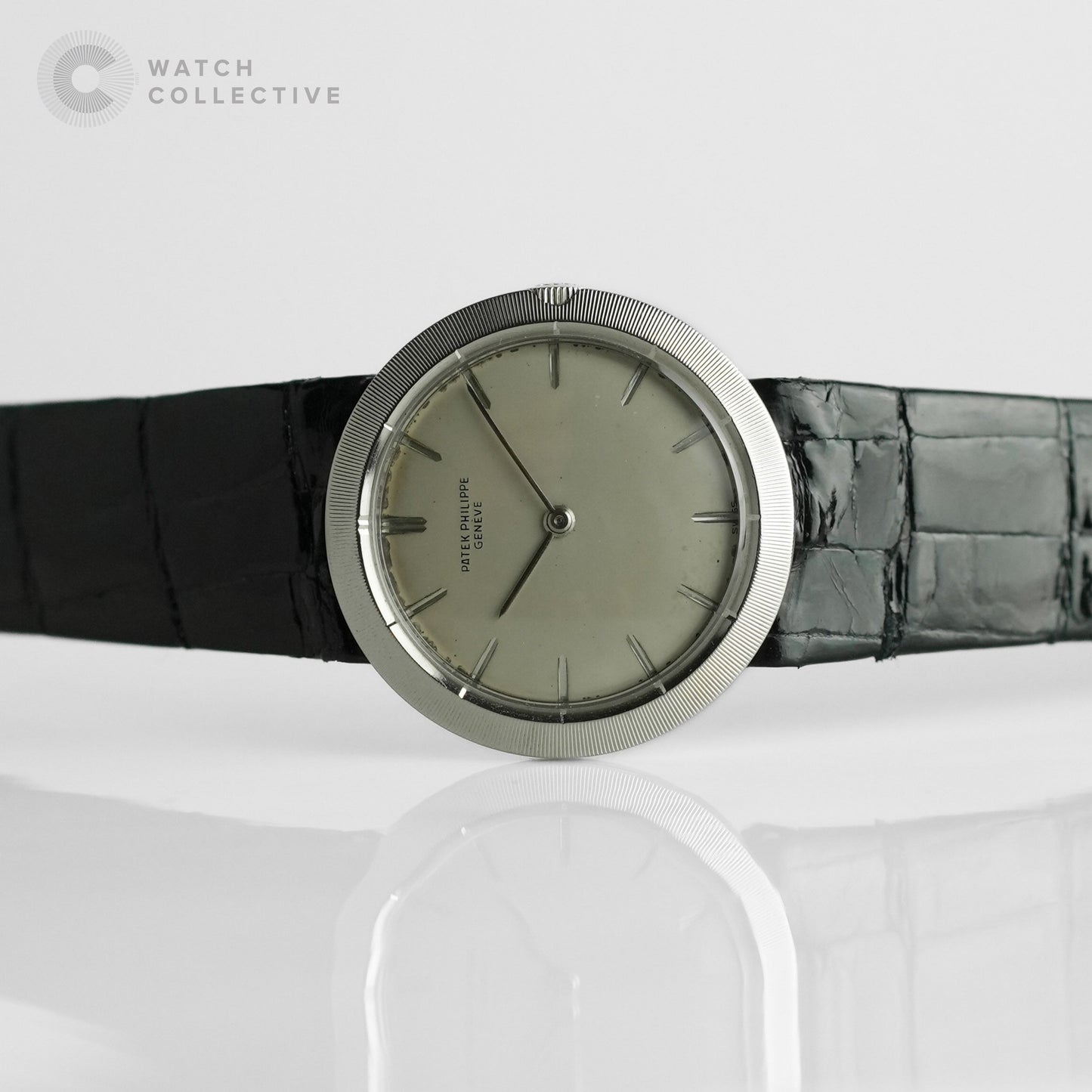 Patek Philippe Vintage 18K White Gold 28mm manual 3457