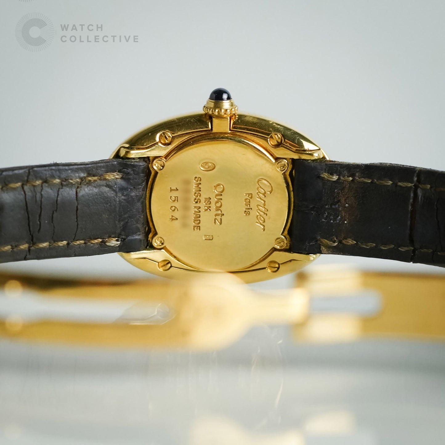 š¤©With deployment claspš„ Cartier Baignoire 18k yellow gold 22mm quartz 1564