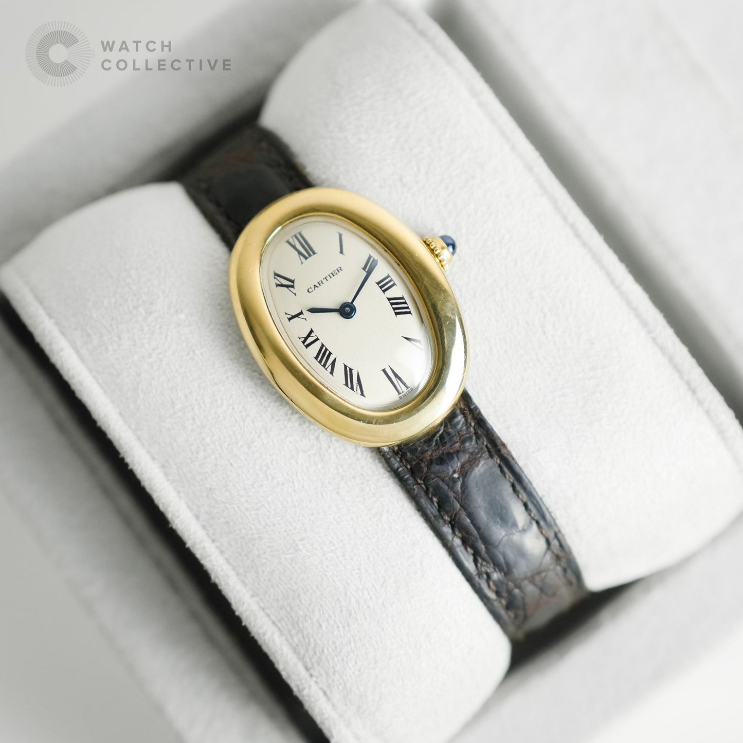 š¤©With deployment claspš„ Cartier Baignoire 18k yellow gold 22mm quartz 1564