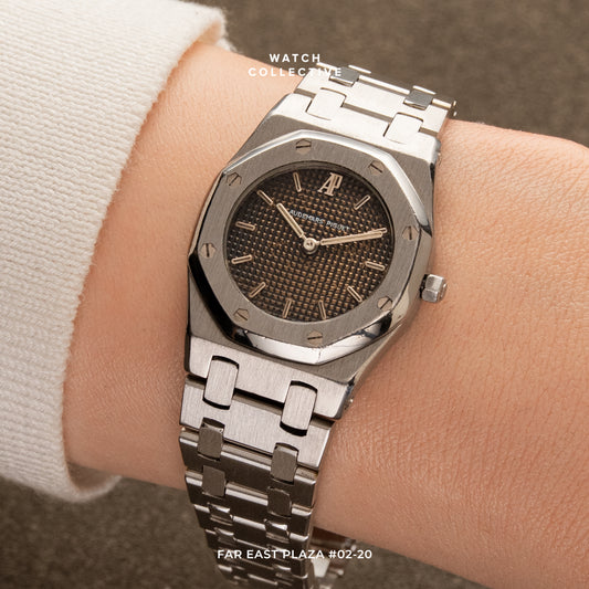 Audemars Piguet Royal Oak Grey Dial Stainless Steel 26 mm Quartz 6007ST