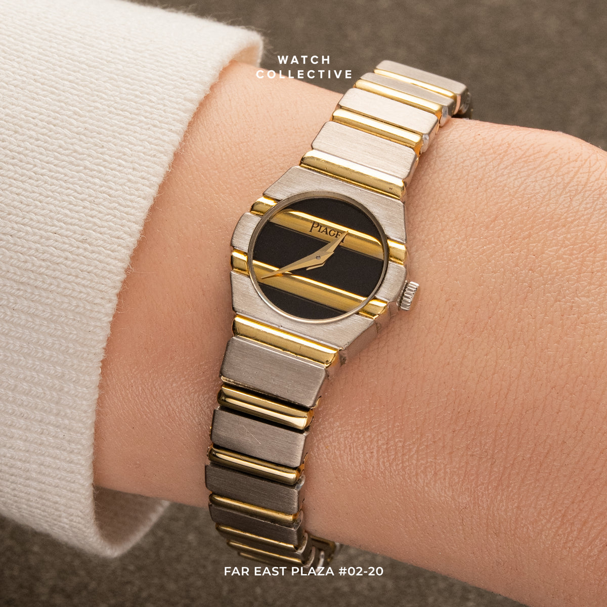 Piaget Mini Polo Yellow/White Gold 19mm Quartz 841 C 701