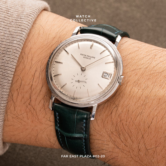 Patek Philippe Calatrava Small Seconds Date Stainless Steel 35mm Automatic 3445G