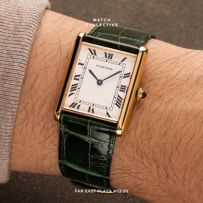 Cartier Jumbo XL Tank Automatic Automatique 17002
