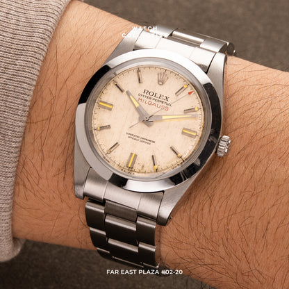 Rolex Vintage Milgauss Anti Magnetic Wristwatch 38mm Automatic 1019