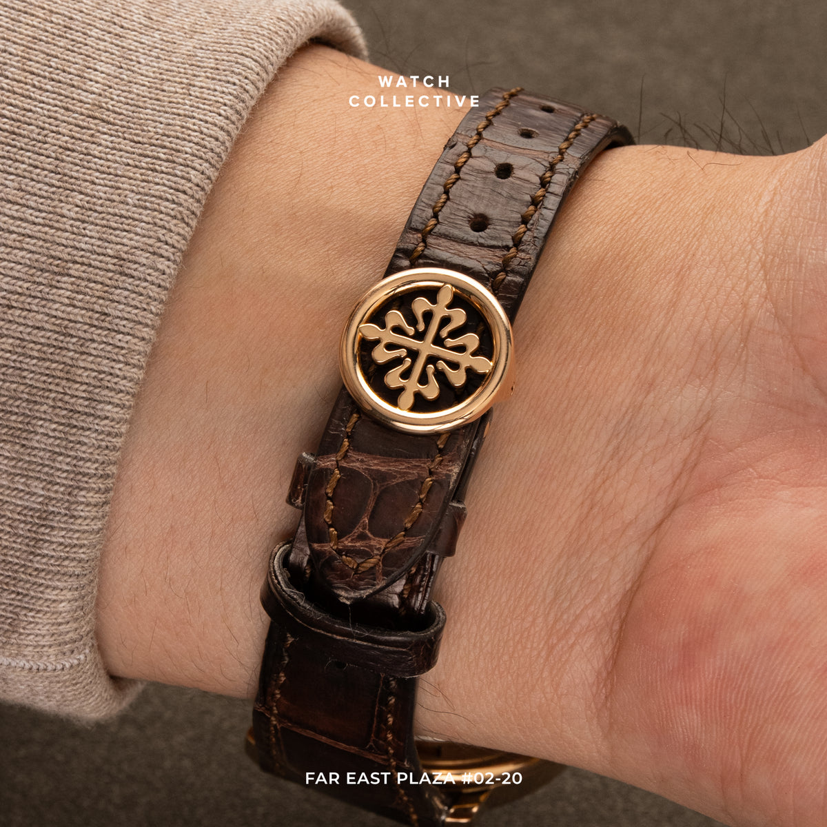 Patek Philippe Complications Power Reserve Moonphase Calender Salmon Dial 18k Rose Gold 36mm Automatic