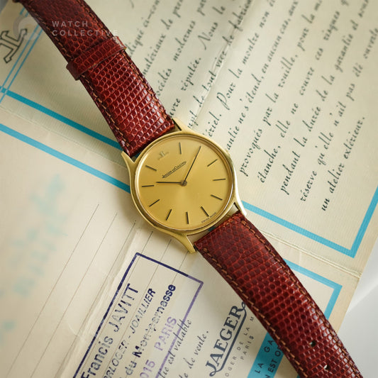 Jaeger Le-Coultre Ultra Thin 18K Yellow Gold 446421