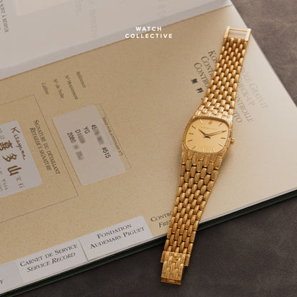 Audemars Piguet Cobra Gold Feather Bracelet 18k Yellow Gold 26mm Manual 4579/901