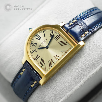 NUMBER 1 FULL SET Cartier Cloche 18k yellow gold manual 37mm WGCC0002