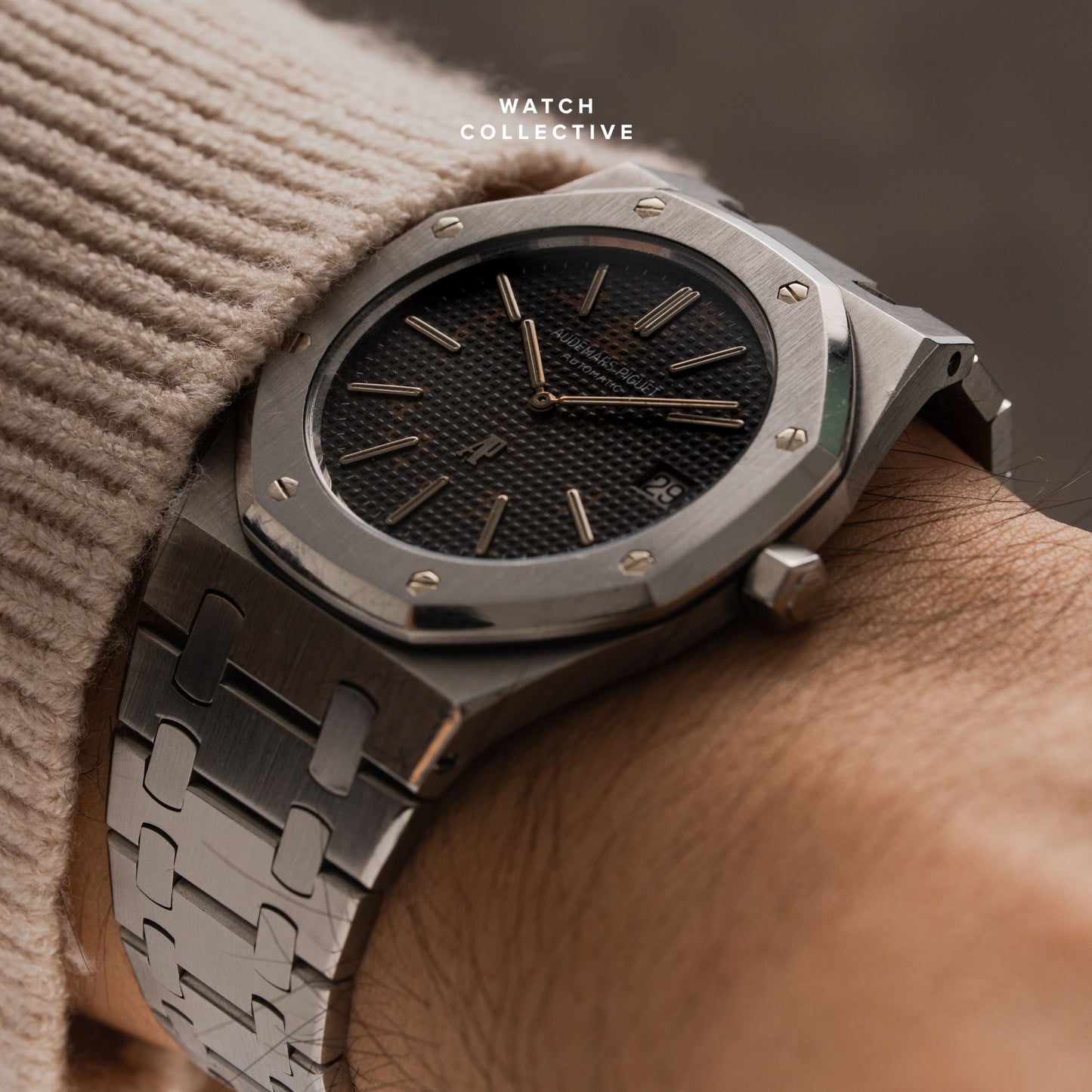 Audemars Piguet Jumbo Royal Oak 'A-Series Tropical Dial Stainless Steel 38.5mm Automatic 5402ST