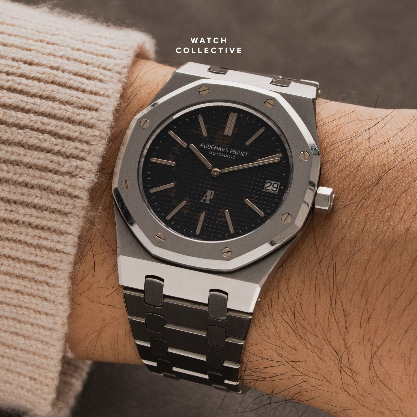 Audemars Piguet Jumbo Royal Oak 'A-Series Tropical Dial Stainless Steel 38.5mm Automatic 5402ST