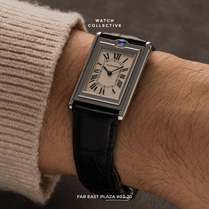 Cartier Tank Basculante Stainless Steel 25mm manual 2390