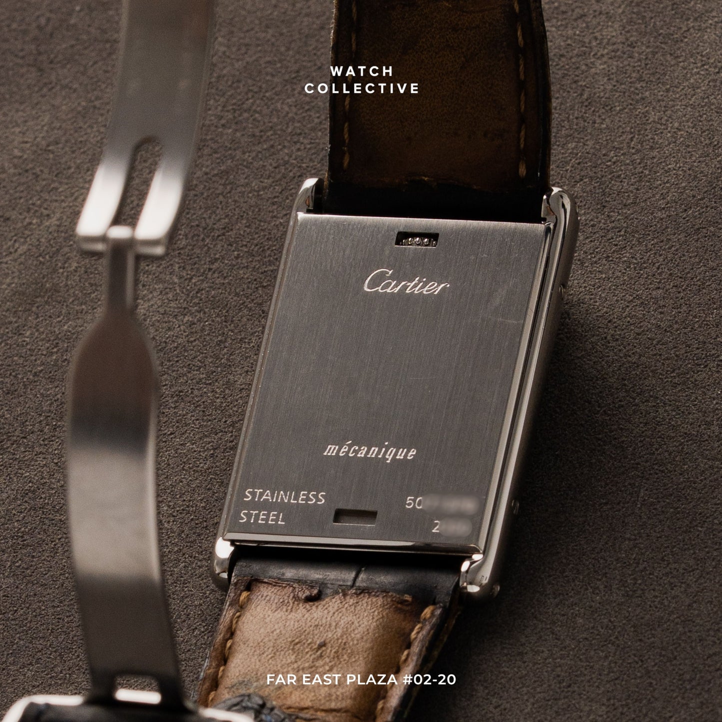 Cartier Tank Basculante Stainless Steel 25mm manual 2390