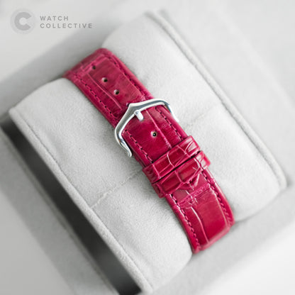 Cartier Tortue 18K White Gold Factory Diamonds 34mm Medium Size 2497