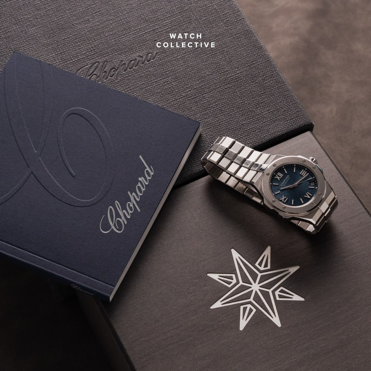 Chopard Alpine Eagle Blue Roman Dial Stainless Steel 41mm Automatic 298600-3001