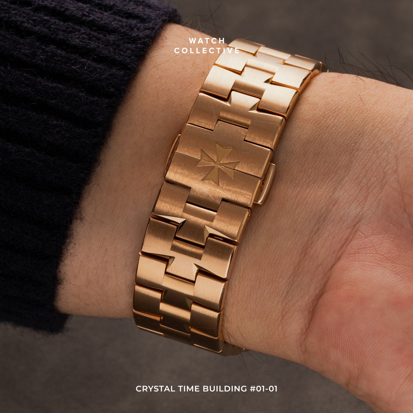 Vacheron Constantin Overseas Perpetual Calendar Skeleton 18K Rose Gold 42.5mm automatic 4300V