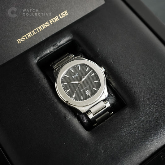 Piaget Polo S date Grey | Full Set