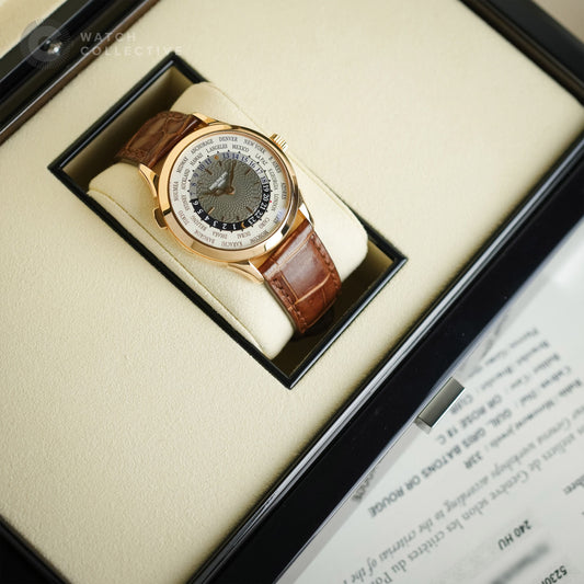 Patek Philippe World Time Complications 18k Rose Gold 38.5mm automatic 5230R-012