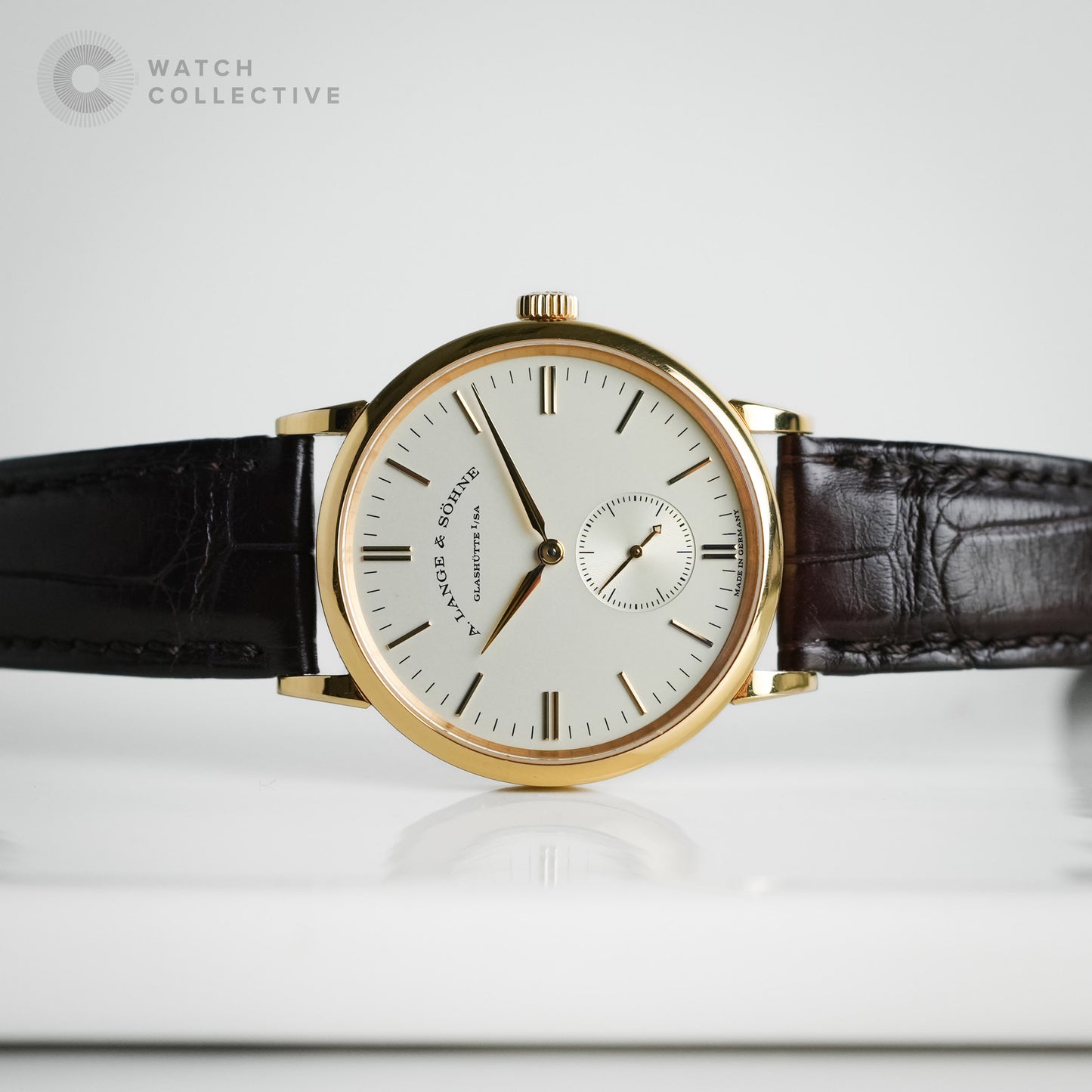 A. Lange & Söhne Saxonia small seconds 18k Rose Gold 35mm Manual 219.032