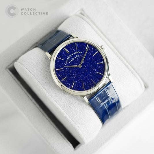 A. Lange & Söhne Saxonia Adventurine Dial “Starry Night”
