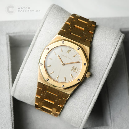 Audemars Piguet Royal Oak Cream Dial 18k Yellow Gold 56175BA