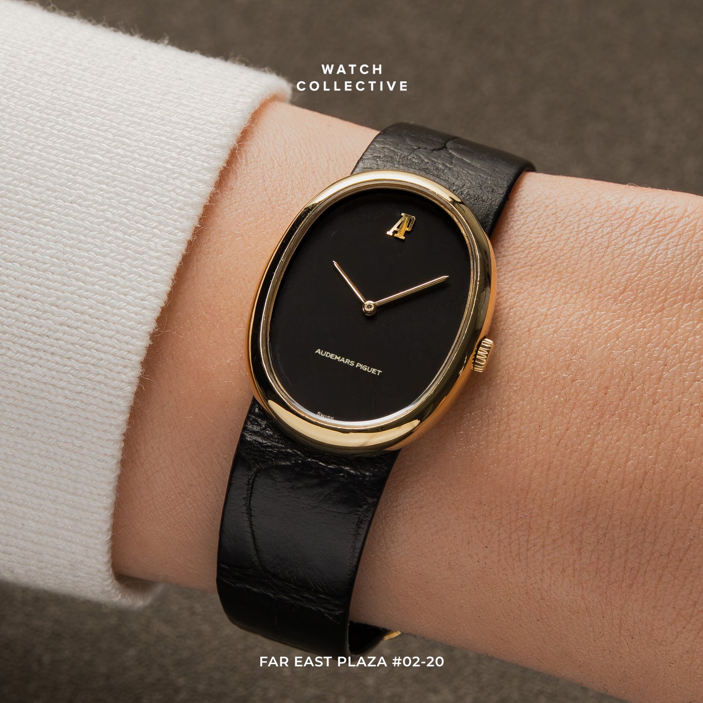 Audemars Piguet Ellipse Oval 18k yellow gold 27mm manual winding 5349