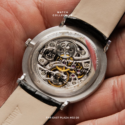 Audemars Piguet Jules Onyx Skeleton 18k White Gold 31mm manual winding