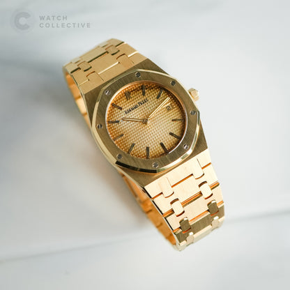 Audemars Piguet Royal Oak 18kt Solid Gold with Fume Patina 56175BA