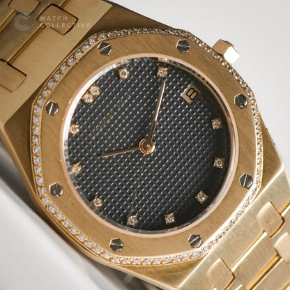 Audemars Piguet Royal Oak Gold 36 Diamond Dial 4153BA