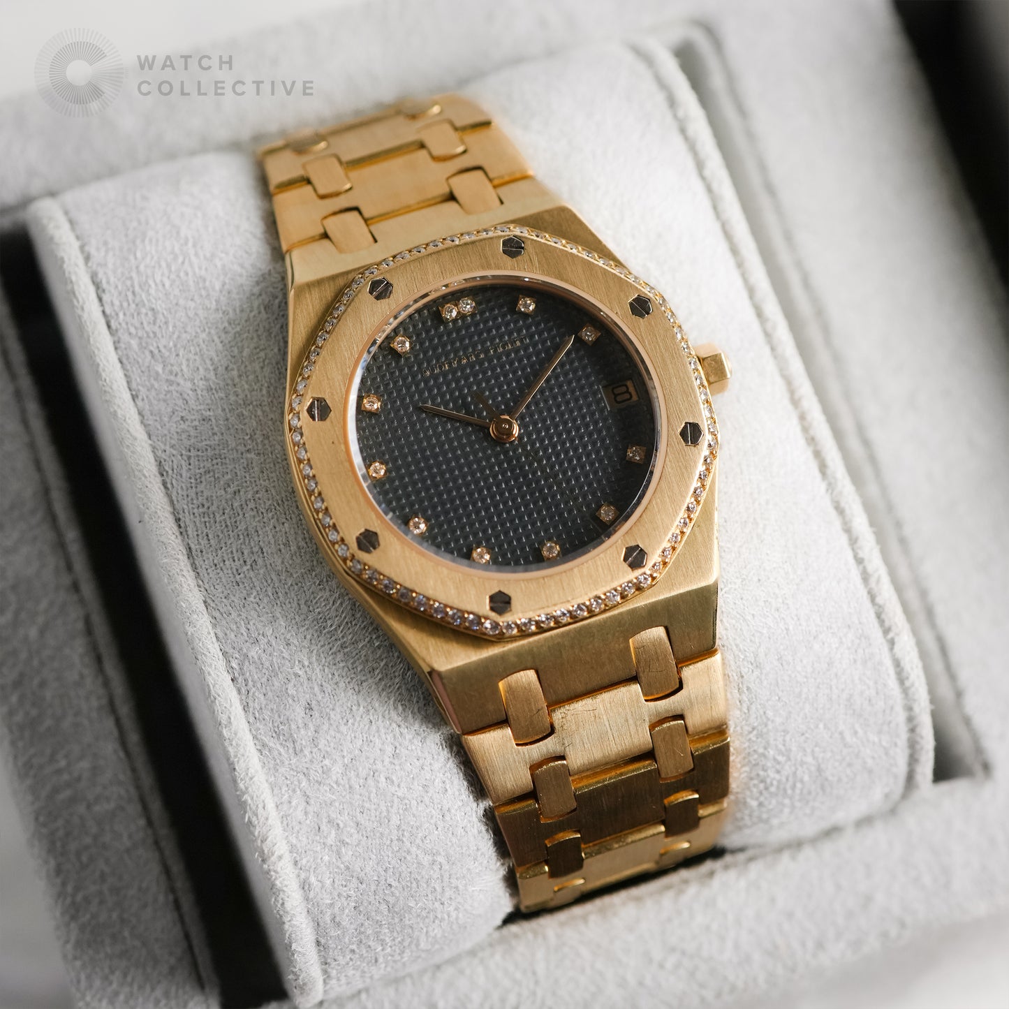 Audemars Piguet Royal Oak Gold 36 Diamond Dial 4153BA