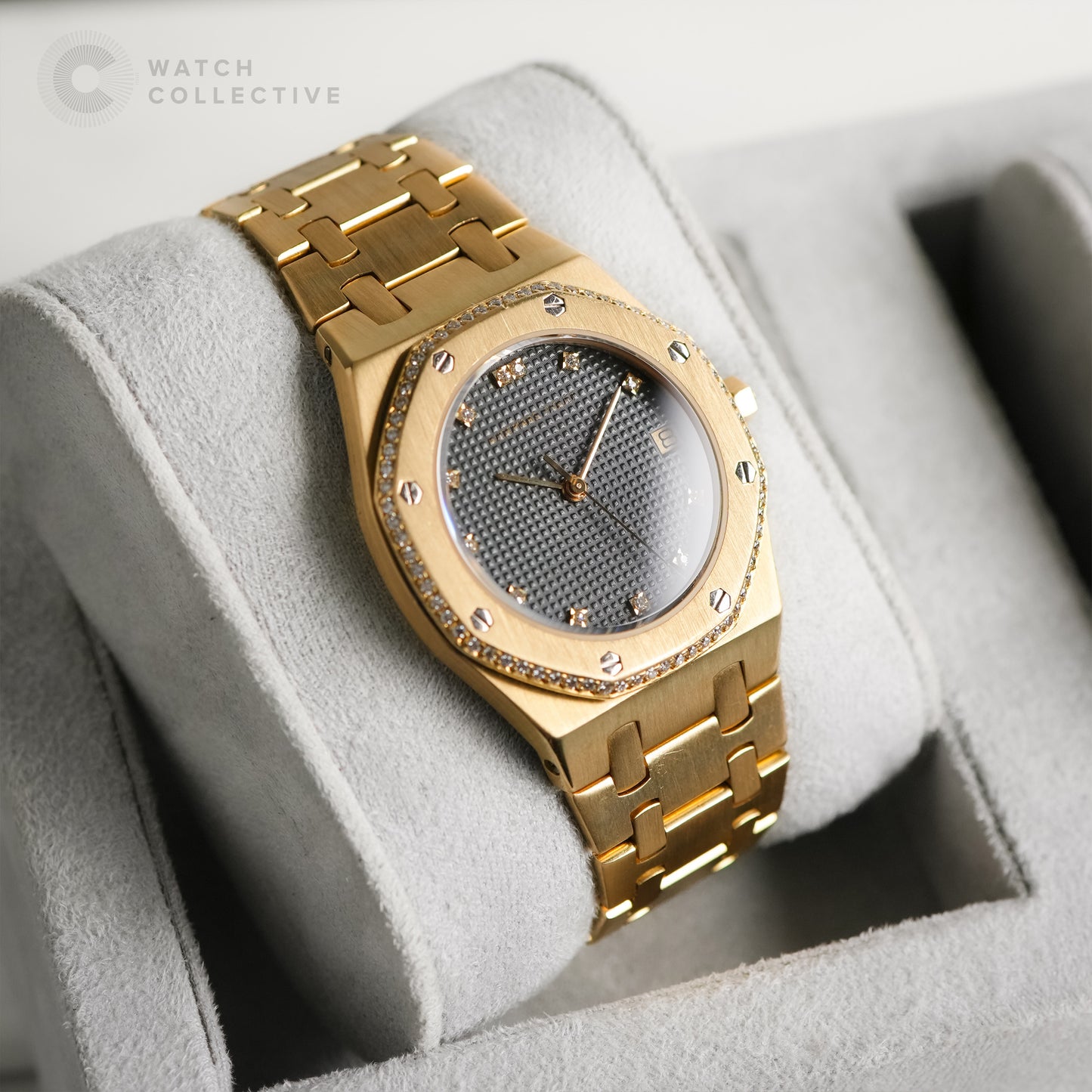 Audemars Piguet Royal Oak Gold 36 Diamond Dial 4153BA