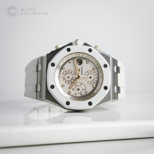 Audemars Piguet Royal Oak Offshore White Ceramic "Pride of Siam" 26172SO | Limited Edition of 100pc